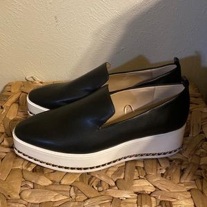 Karl Lagerfeld platform loafers